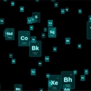 Three.js CSS3D 元素周期表