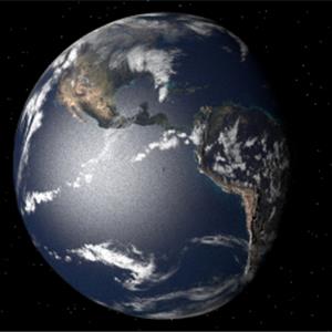 Three.js WebGPU 地球模拟 - 飞行控制演示