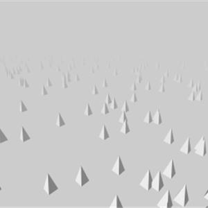 Three.js三维交互场景演示 - 轨道控制器示例