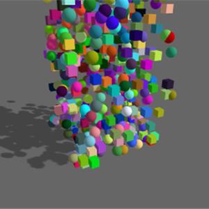 Three.js物理引擎演示 - Jolt实例化物理系统