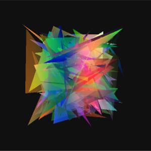 Three.js原始着色器演示 - 自定义GLSL着色器效果