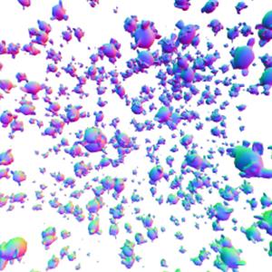 Three.js WebGL 实例化渲染性能对比演示