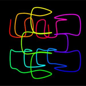 three.js webgl - 粗线条