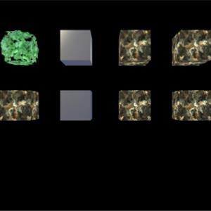 three.js webgl - 材质球 - 压缩纹理