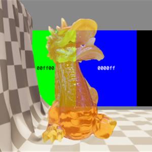 threejs webgl - materials - 透明材质 - 透明通道