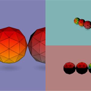 three.js WebGL - 多视图示例