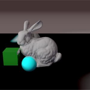 Three.js WebGL - 后期处理 - 屏幕空间反射(SSR)演示