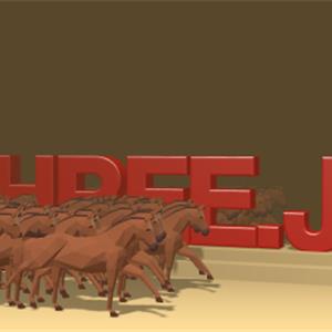 Three.js WebGL - 阴影映射演示