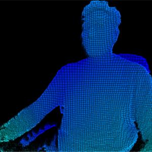 Three.js Kinect深度点云可视化