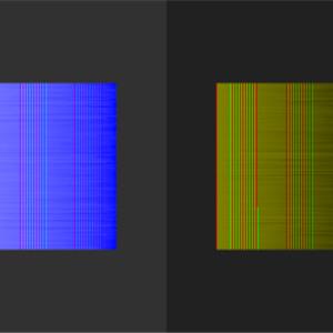 Three.js WebGPU - 存储缓冲区外部元素示例：比特排序可视化