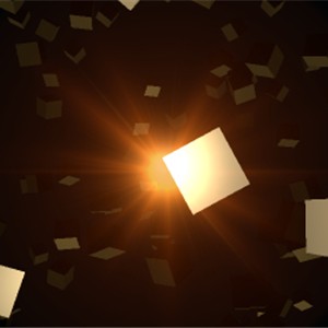 Three.js WebGPU - 镜头光晕特效演示