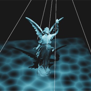 Three.js WebGPU - 投影灯效果演示