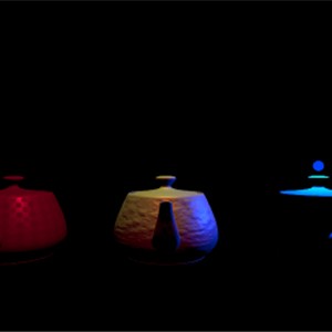 Three.js WebGPU - 选择性光照演示