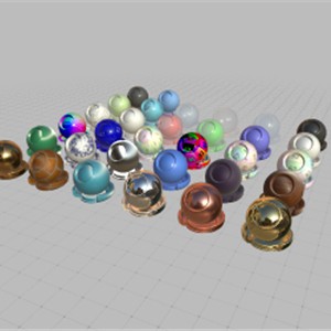 Three.js WebGPU - MaterialX 材质加载器演示