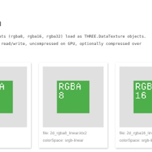 three.js WebGPU - KTX2 纹理加载器演示