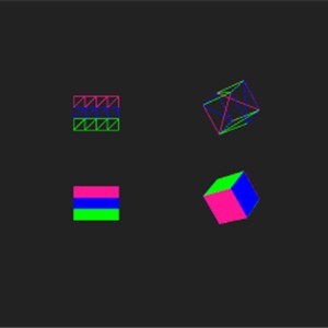 Three.js WebGPU示例 - 材质数组与几何分组