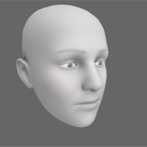 three.js WebGPU版 - 面部形变动画演示