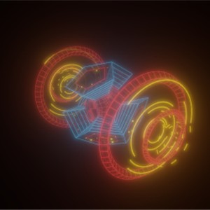 three.js WebGPU - 后期处理 - 辉光效果演示