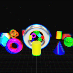 Three.js WebGPU 渲染器 - 色差特效演示