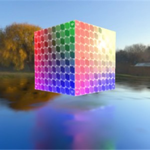 three.js WebGPU - 粗糙度反射效果演示