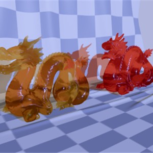 Three.js WebGPU示例 - 阴影映射与透明度