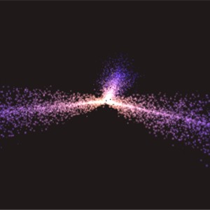 Three.js WebGPU 星系演示