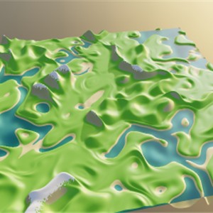 Three.js WebGPU - 过程式地形生成器